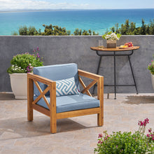 Load image into Gallery viewer, Brava - Mid - Century Modern Club Chair With Water Resistant Cushions
