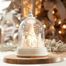 Load image into Gallery viewer, Plastic Christmas Santa Tabletop Sculpture With LED - White
