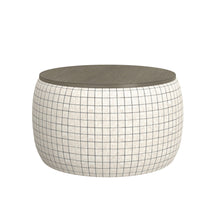 Load image into Gallery viewer, Storage Ottoman - White
