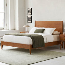 Load image into Gallery viewer, Modern Sled Platform Bed Frame With Slats
