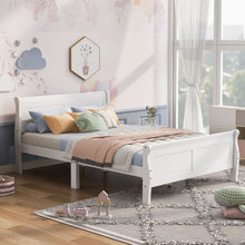 Load image into Gallery viewer, Platform Bed Frame Mattress Foundation Sleigh Bed With Headboard / Footboard / Wood Slat Suppor

