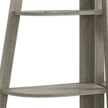 Load image into Gallery viewer, Particle Board Six Tier Etagere Bookcase - Taupe

