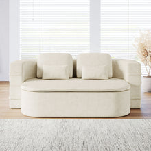 Load image into Gallery viewer, 2 In 1 Foldable Sofa Bed With Multi Functional Blanket, Floor Lounge Sofa
