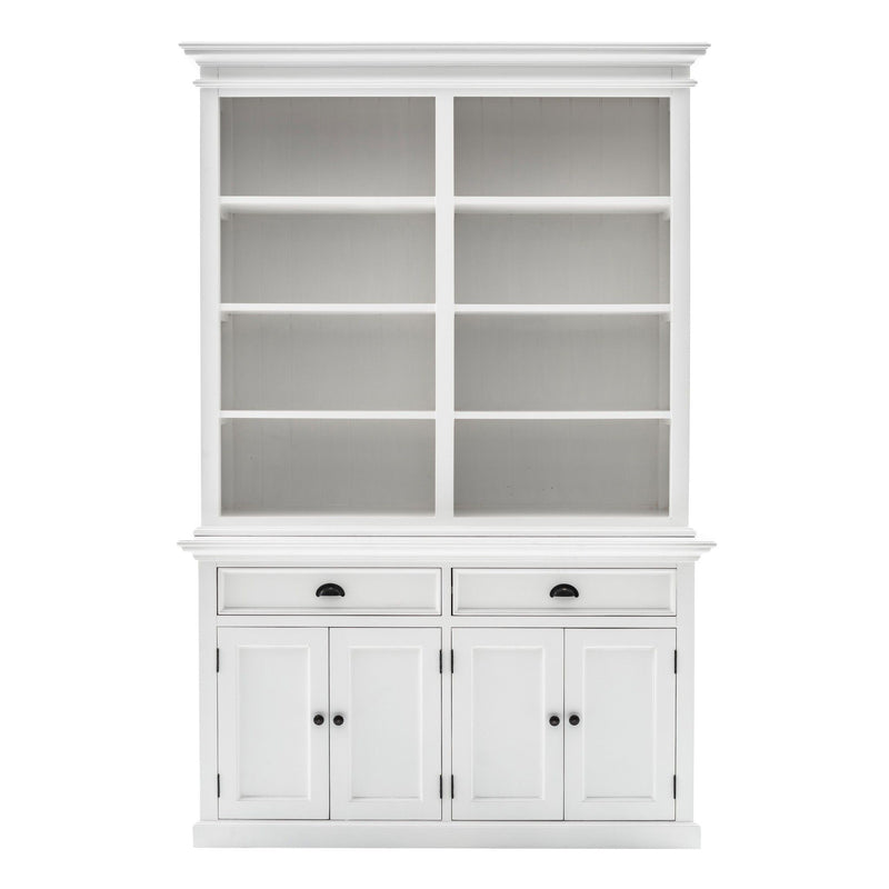 Adjustable Four Tier Bookcase (397123) - White