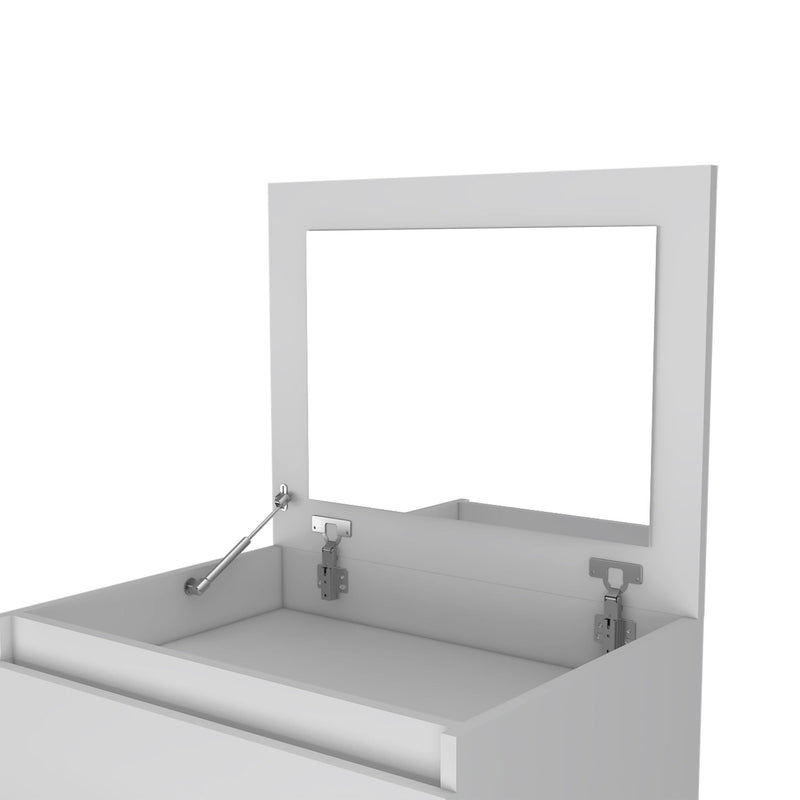 Two Drawer Standard Chest - White