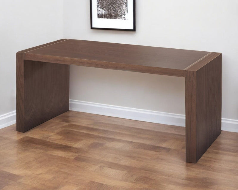 62" Wood Computer Desk - Brown