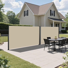 Load image into Gallery viewer, Retractable Side Awning, Waterproof And UV Resistant, Privacy Screen For Patio
