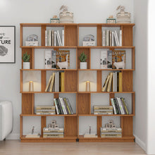 Load image into Gallery viewer, Modern 5 Tier Open Storage Bookcase
