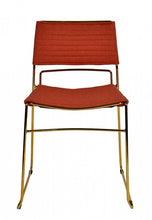Load image into Gallery viewer, Upholstered Fabric Dining Chairs (Set of 2) - Salmon
