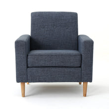 Load image into Gallery viewer, Nebulize - Upholstered Fabric Club Chair With Button Tufted And Square Off Arm And Back
