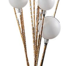 Load image into Gallery viewer, Eleven Light LED Metal Floor Lamp - Antiqued Gold
