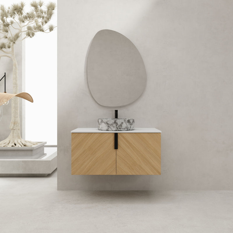 Wall Mounted Design Bathroom Vanity & Art Sink