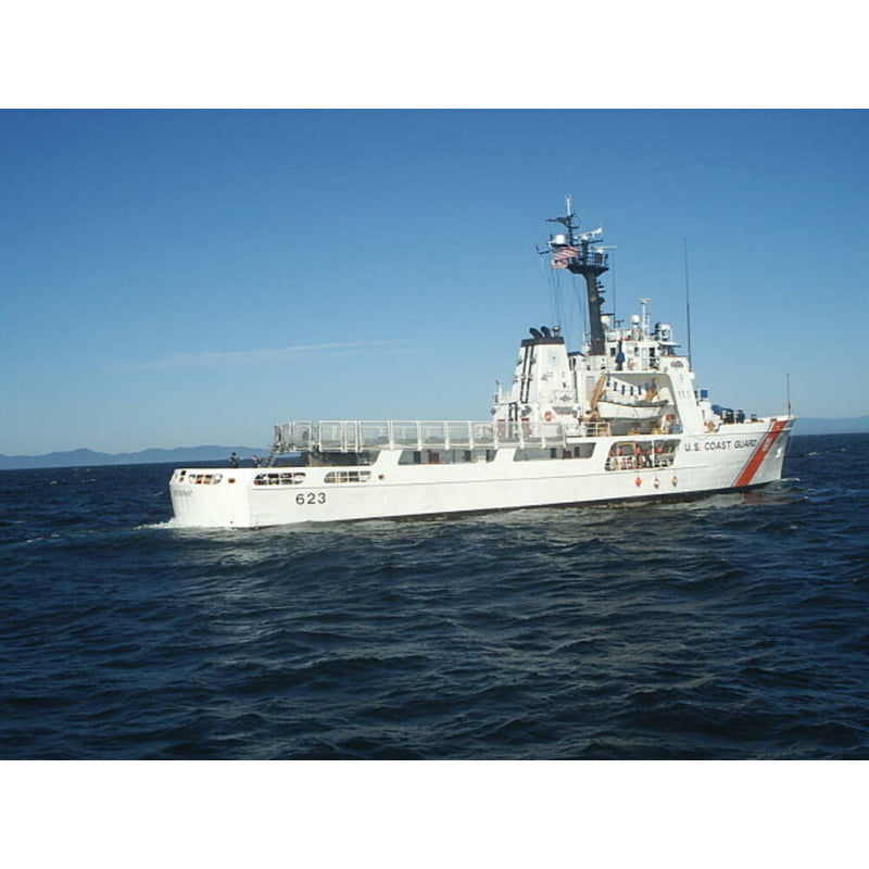 Hand Painted Model Boat (624405) - White