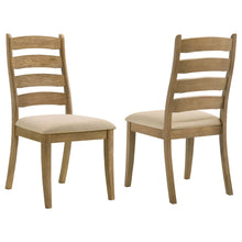 Load image into Gallery viewer, Sammy - Dining Side Chair (Set of 2) - Brown / Beige
