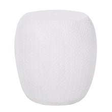 Load image into Gallery viewer, Outdoor Lightweight, Concrete Side Table - Antique White
