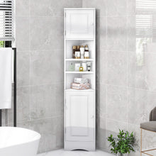Load image into Gallery viewer, Multi Functional Corner Cabinet With Adjustable Shelves And 2 Doors

