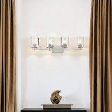 Load image into Gallery viewer, Orella 4-Light Satin Vanity - Nickel

