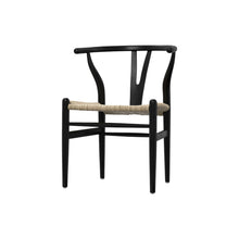 Load image into Gallery viewer, Dining Wood Parsons Chairs (Set of 2) - Black
