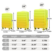 Load image into Gallery viewer, Luggage Set 20" /24" /28" With Combination Lock And Silent Wheels
