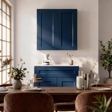 Load image into Gallery viewer, Shaker Wall Cabinet With Soft Close Hinges, Adjustable Shelves, Double Door
