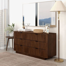 Load image into Gallery viewer, Lola - Dresser With 6 Drawers - Dark Brown
