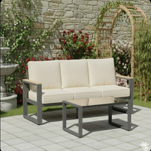Load image into Gallery viewer, Modern Outdoor Sofa Set With Coffee Table
