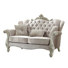 Load image into Gallery viewer, Chesterfield Loveseat Pillows - Ivory / Toss
