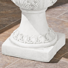 Load image into Gallery viewer, Roman Style Garden Urn Planter - Antique White
