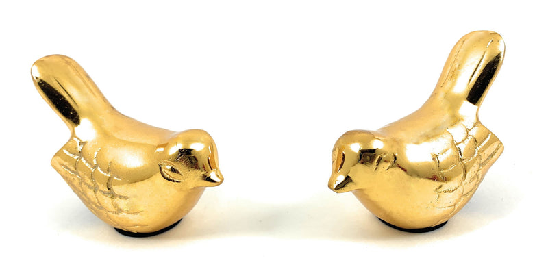 Bird Tabletop Sculpture (Set of 2) (482402) - Gold