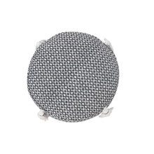 Load image into Gallery viewer, Cotton Ottoman Round - Black

