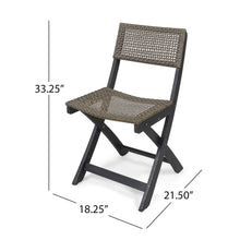 Load image into Gallery viewer, Evergreen - Outdoor Dining Set With Dining Table And 2 Chair

