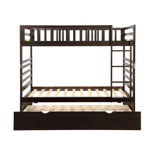 Load image into Gallery viewer, Orisfur. Twin Bunk Beds for Kids with Safety Rail and Movable Trundle bed
