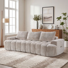 Load image into Gallery viewer, Extra Large Curved Front Compressed Sectional Sofa
