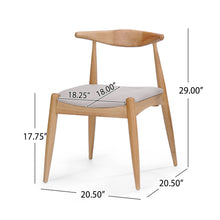 Load image into Gallery viewer, Elegant Dining Chairs With Ergonomic Backrest &amp; Comfort Cushions (Set of 2)
