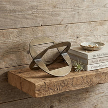 Load image into Gallery viewer, Geometric Orb Tabletop Sculpture - Gold
