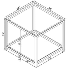 Load image into Gallery viewer, Weston - 1 Shelf Side End Table - Nickel
