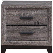 Load image into Gallery viewer, 25" Two Drawer Nightstand - Gray
