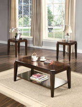 Load image into Gallery viewer, Docila - 3 Piece Pack Coffee With End Table (Set of 3) - Walnut
