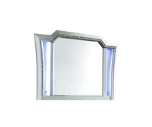 Load image into Gallery viewer, 38" Abstract Framed Mounted Dresser Mirror - Champagne
