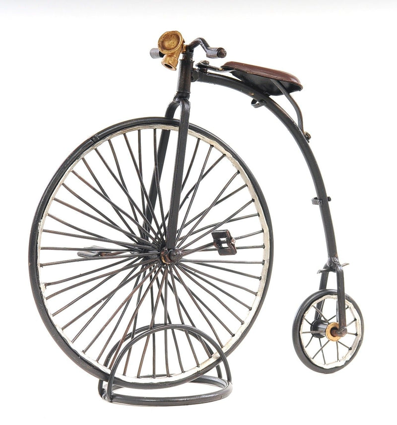 c1870 High Wheeler Bicycle Sculpture - Gray