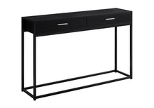 Load image into Gallery viewer, Frame Console Table And Drawers - Black
