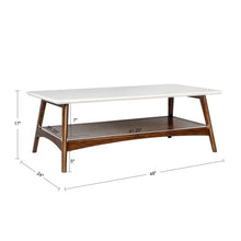 Load image into Gallery viewer, Modern Table With Extra Storage
