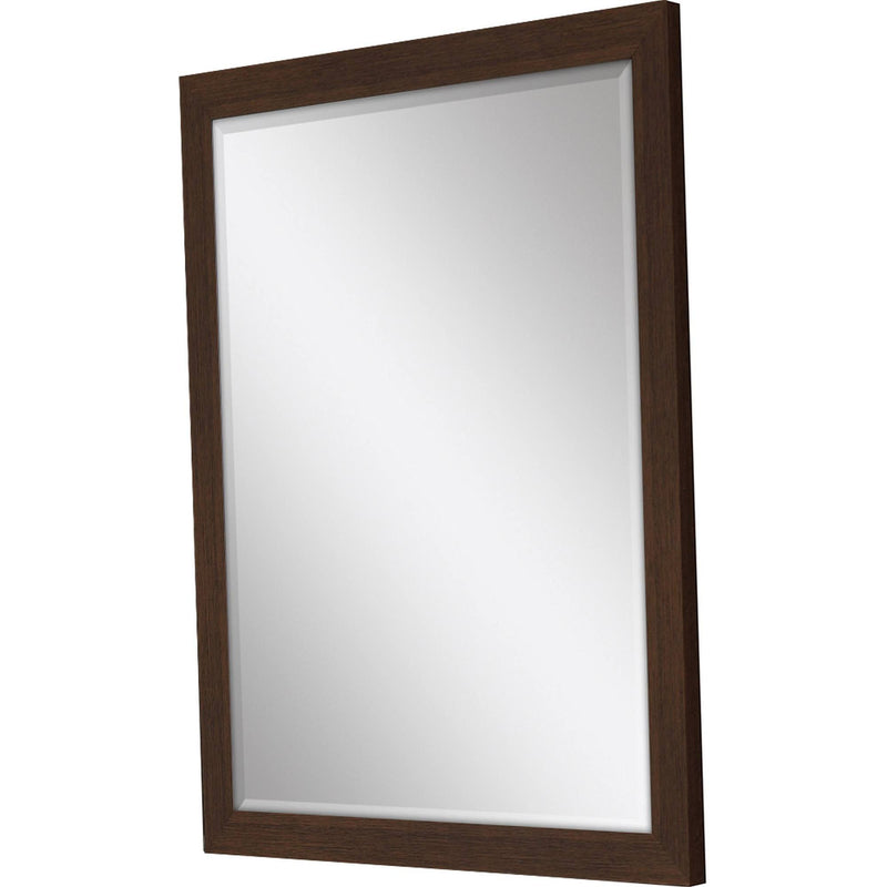 39" Accent Mirror - Dark Brown
