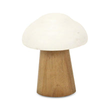 Load image into Gallery viewer, Hand Painted Tabletop Sculpture - Brown / White
