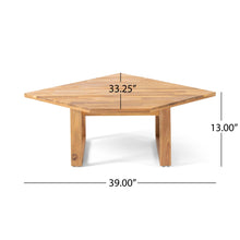 Load image into Gallery viewer, Mirabelle - Corner Chair, Coffee Table - Teal
