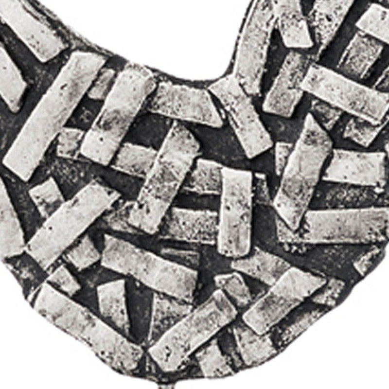 Tabletop Sculpture - Black / Silver