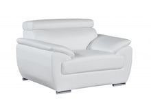 Load image into Gallery viewer, Captivating Leather Chair - White
