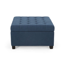 Load image into Gallery viewer, Isabella - Contemporary Ottoman With Storage
