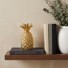 Load image into Gallery viewer, Pineapple Hand Painted Sculpture (483227) - Gold
