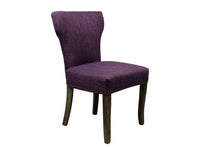 Load image into Gallery viewer, Upholstered Fabric Dining Parsons Chairs (Set of 2) - Purple
